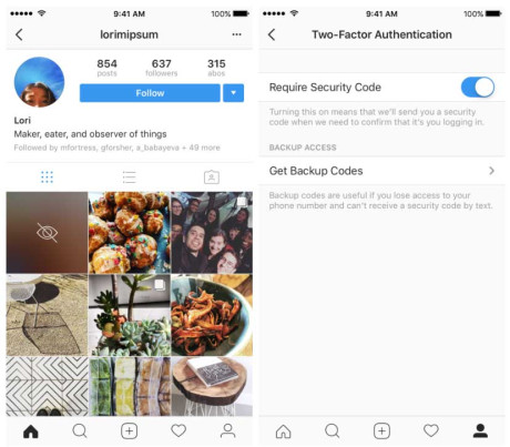 Instagram Turns On Two-Factor Authentication for All Users (Phone Scoop)