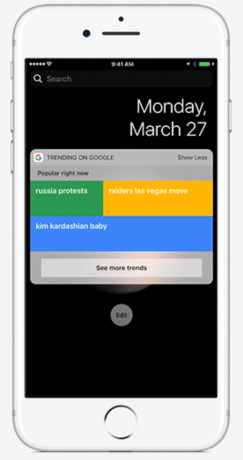 Google Search App for iPhone Gains a Home Screen Widget ...