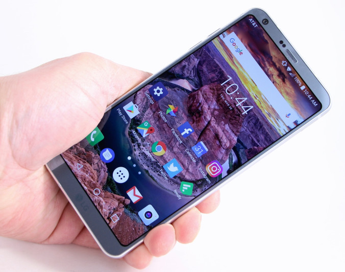 Målestok celle Præstation Review: LG G6 (Phone Scoop)