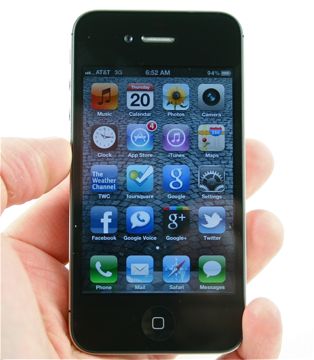 Apple iPhone 4S - View or close running apps - AT&T
