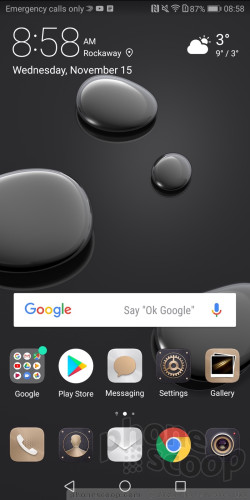 Home Screen