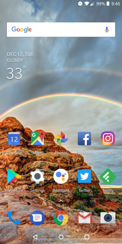 Home Screen